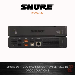Shure P300-IMX DSP Audio Conferencing Processor with 8 Microphone Channels