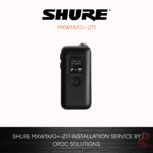 Shure MXW Next Wireless Hybrid Bodypack Microphone with Integrated Omnidirectional Microphone